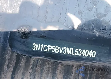 2021 Nissan Kicks S Xtronic Cvt from USA, damaged, VIN 3N1CP5BV3ML534040